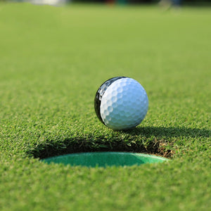 Enhance Your Golf Game with the Two-tone Two-layer Ball Putter Practicing Ball